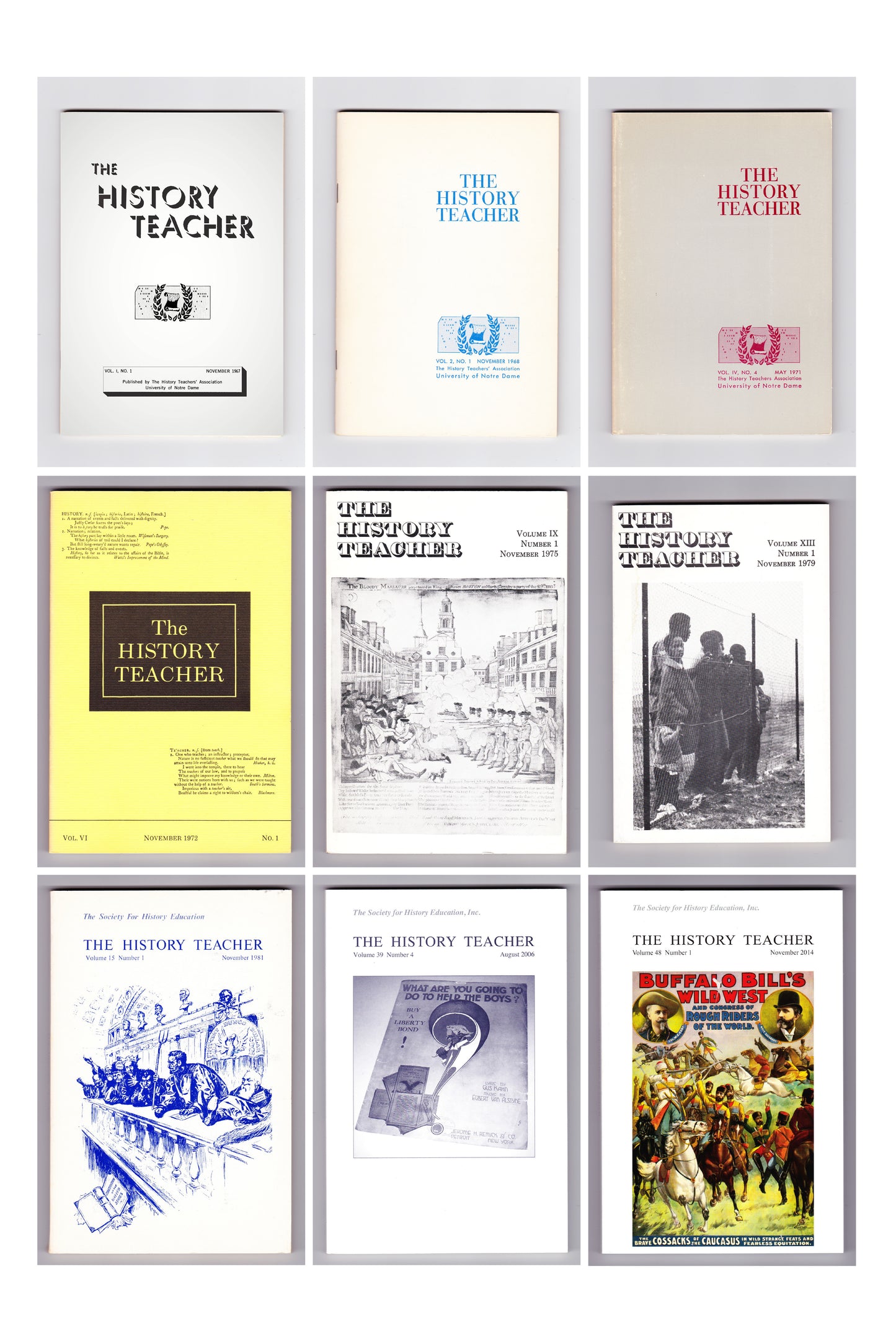 Single Issue (The History Teacher Archives)