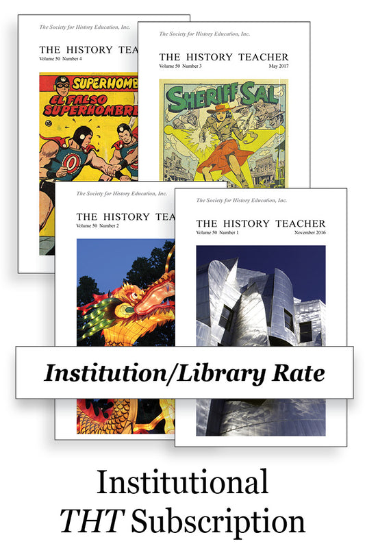 Institutional Subscription to The History Teacher